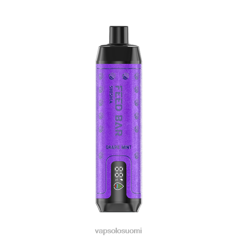 VapSolo SHISHA kertakäyttöinen vape rypäleminttu 82HZN6 - Vapsolo Review
