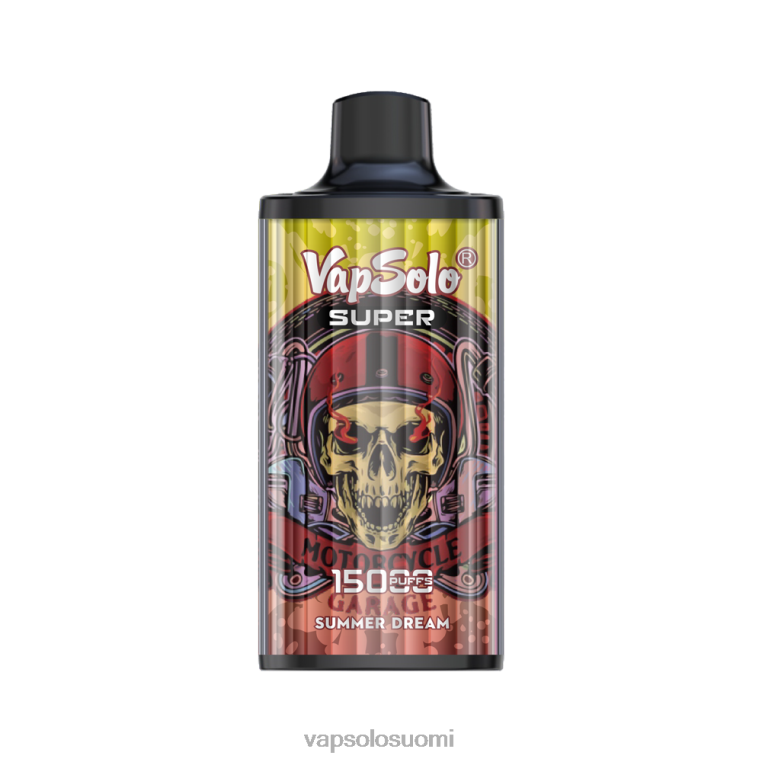 VapSolo SUPER kertakäyttöinen vape kesäinen unelma 82HZN24 - Vapsolo Review