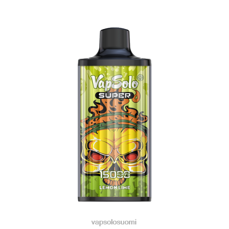 VapSolo SUPER kertakäyttöinen vape sitruuna lime 82HZN18 - Vapsolo Review